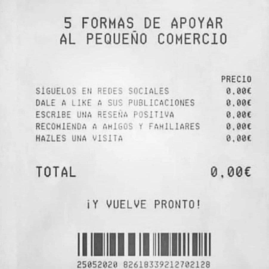 centrohismalaga's tweet photo. 5 formas de apoyar al pequeño comercio.

#centroseguro https://t.co/wSIgoyyJEc