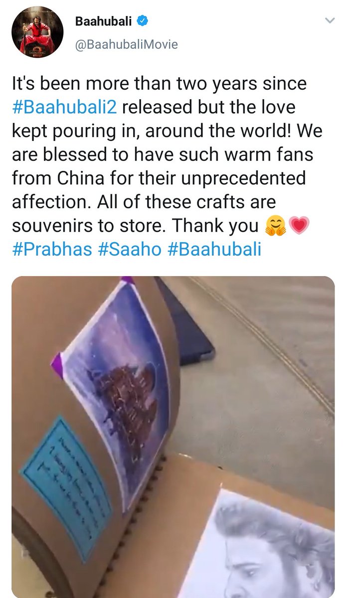 CHINA  #Prabhas fans • Birthday Celebrations in China• Fan letters to Prabhas from China• Chinese fans at Prabhas home during Saaho pre Release event