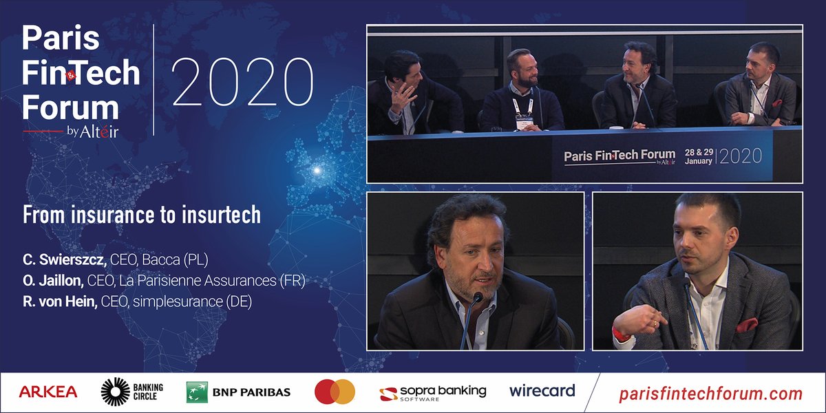 🔁 [#PFF20 THROWBACK]➡ From insurance to insurtech with  <a href="/tcharec/">Czarek Swierszcz</a> CEO <a href="/Bacca_pl/">Bacca</a>  #RobinvonHeinCEO <a href="/simplesurance/">simplesurance</a> <a href="/OJaillon/">Olivier Jaillon</a> CEO @ParisienneAssur
🎙Moderated by <a href="/FGraillot/">Florian Graillot</a> partner <a href="/astorya_vc/">astorya.vc</a> 

Stay tuned on ow.ly/DWRC30qFozO