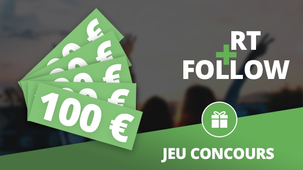 RakutenFrance's tweet photo. #Concours 🎁

On fait gagner à 5 d'entre vous un bon de 100€ ! 🤑 Vous connaissez une meilleur façon de commencer le week-end ? 🥰

Pour participer et peut-être faire partie des 5 chanceux-ses :
- RT ce tweet ♻️
- Follow @RakutenFrance ✅

Tirage au sort le 03/07 ! 🍀 https://t.co/7kUisIKUyb