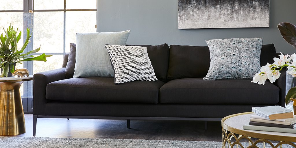 With sleek metal legs, plush down-filled cushions and a choice of over 50 upholstery fabrics, our new Skylar couch is as versatile as it is stylish.
Shop our Skylar couch in-stores and online: bit.ly/3eWh9GF