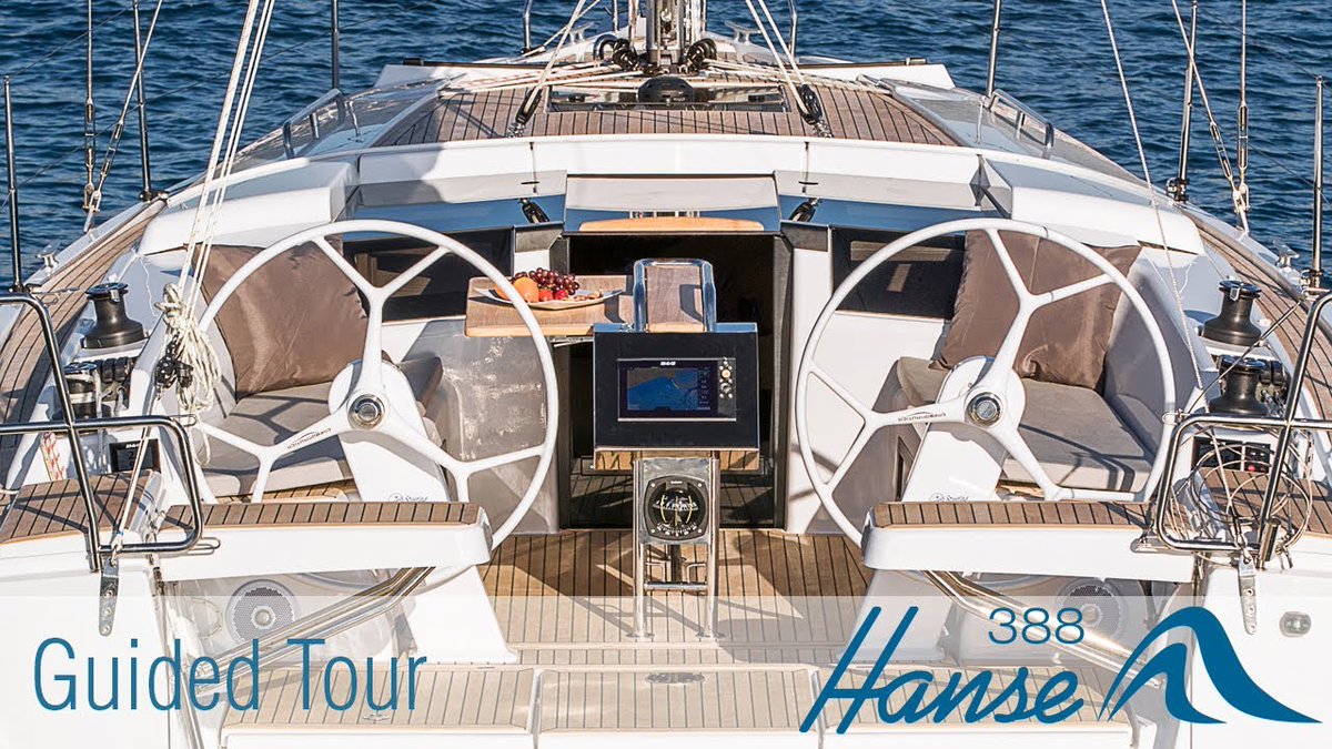 HanseyachtsAG's tweet photo. Join Bob Oberg from @NorthPointYacht while he takes a look around the Hanse 388. If it’s a spacious pantry, a cabin concept that fits your needs or enough room to entertain– the Hanse 388 has whatever you are looking for: https://t.co/4oMQmDkH92
#hanse388 #hanseyachts #guidedtour https://t.co/243nNoatHJ