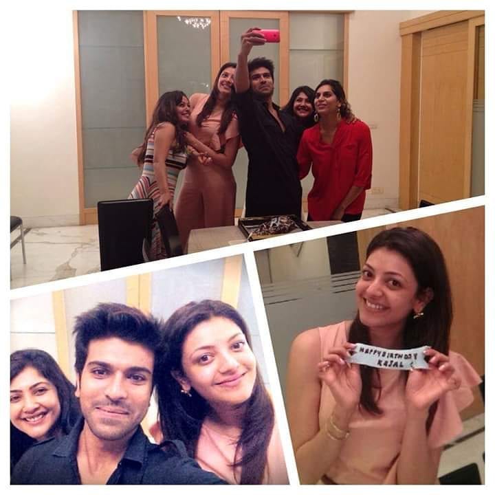 Appatilo favourite heroine Happy birthday Kajal Agarwal from RC fans    