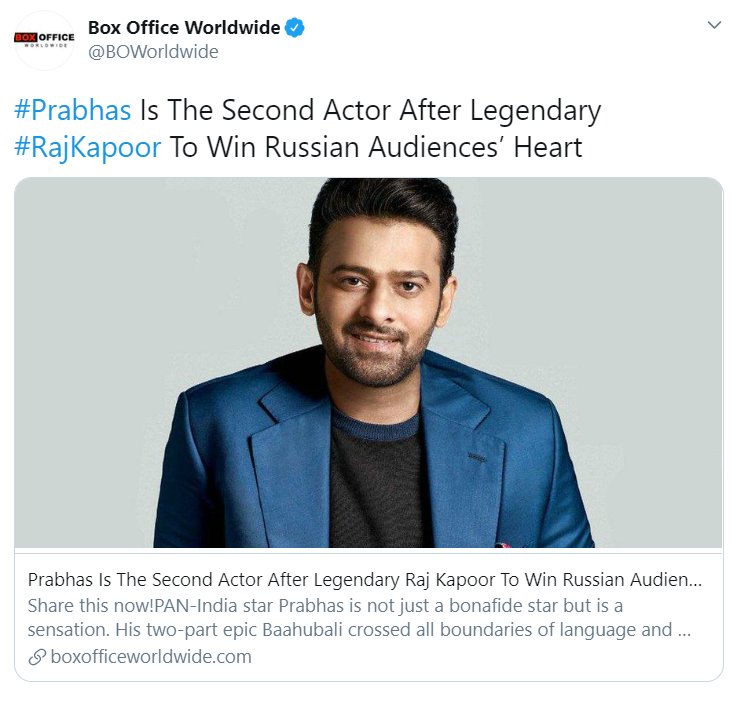 • First South Indian Actor to have his own Wax Statue • US people called TFI as Prabhas Land•  #Prabhas is the only actor after RajKapoor sir to win Russian Audience heart ( #RussiaLovesPrabhas) #USA  #Russia  #Bangkok  #Prabhas