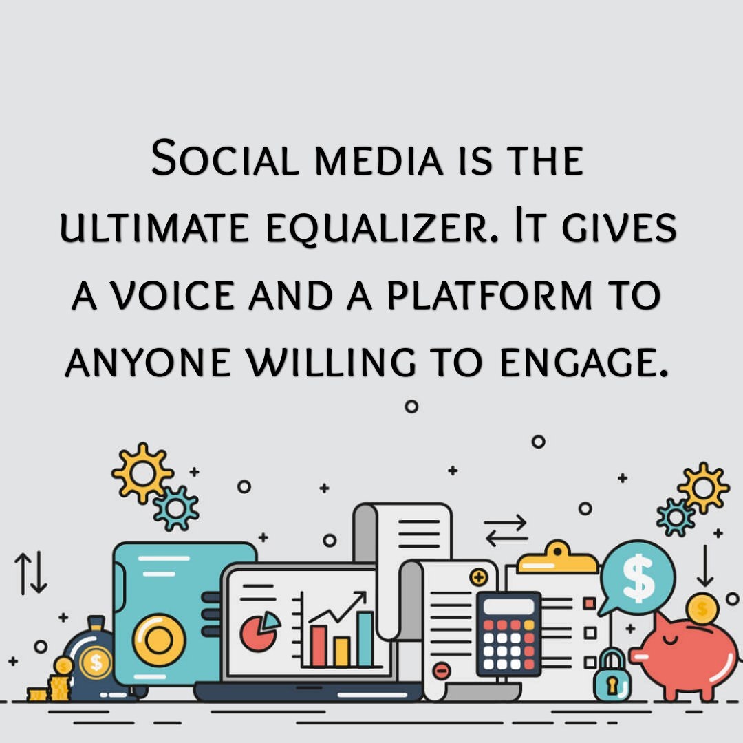 GraphyPointo's tweet photo. "Social media is not just an activity; it is an investment of valuable time and resources"
. . 
#branding #business #pointography #marketingdigital #seo #design #entrepreneur #facebook #contentmarketing #onlinemarketing #graphicdesign #like #advertising #instagood #smallbusiness https://t.co/JqyJejTm67
