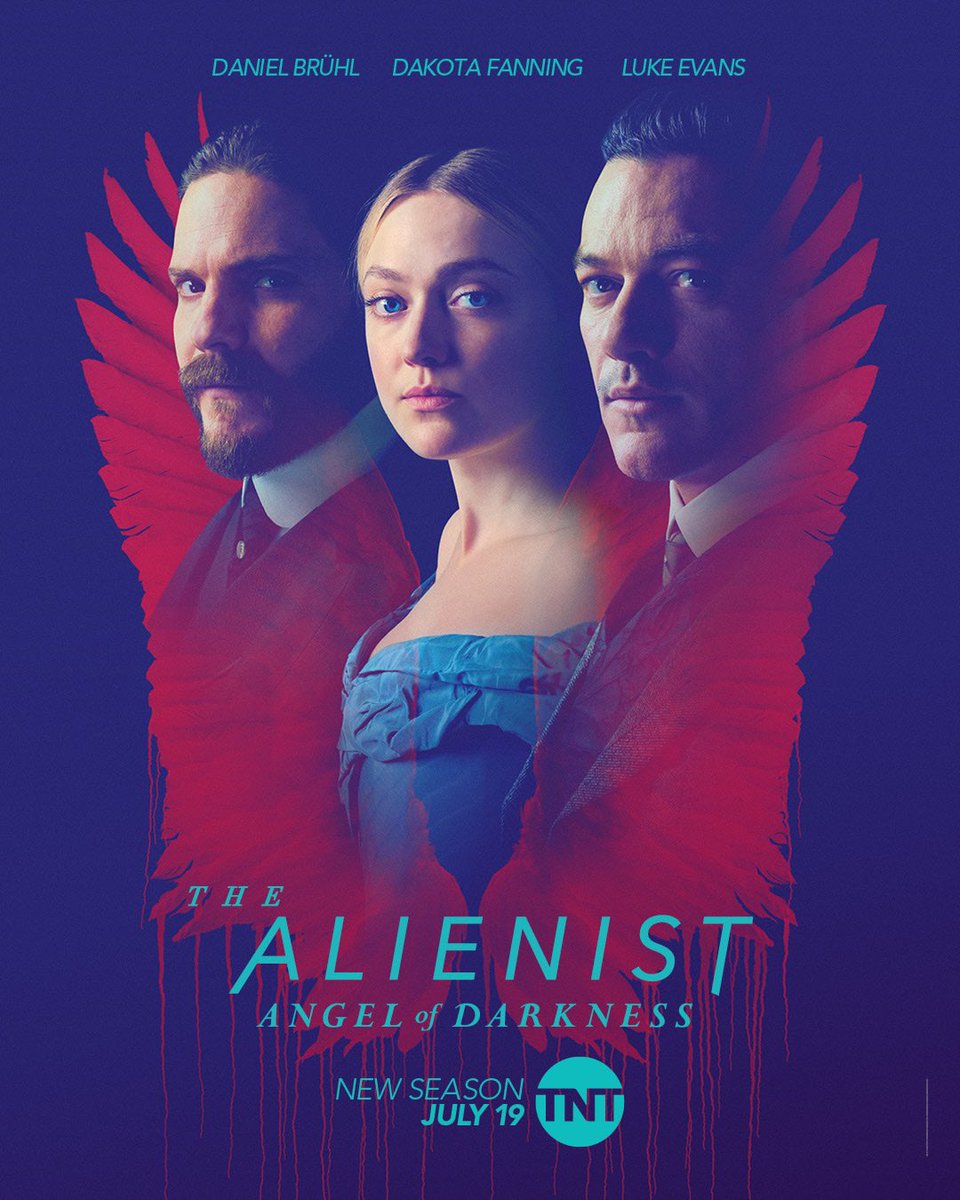 Looks like you’ll be seeing us even sooner than anticipated. #TheAlienist: Angel of Darkness is now premiering July 19. Watch it on @TNTDrama bring on the binge!!! https://t.co/qQjptFZrh3