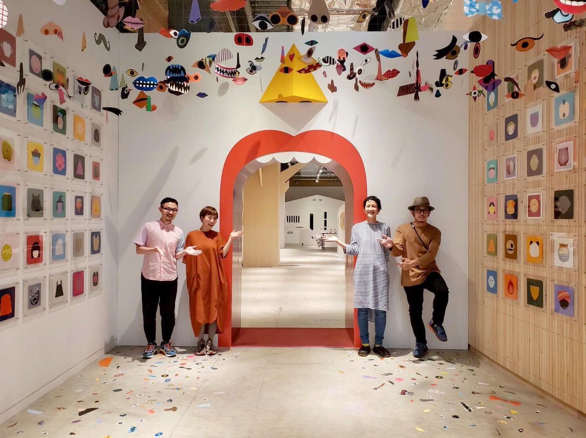 立川に新たにオープンした美術館「PLAY! MUSEUM」のオープニングを飾る企画展「tupera tuperaのかおてん.」

minnaはビジュアルと空間デザイン、グッズデザインなどを担当しています！

play2020.jp/visit/enjoy-mu…

会期は2020年12月29日（火）まで！！