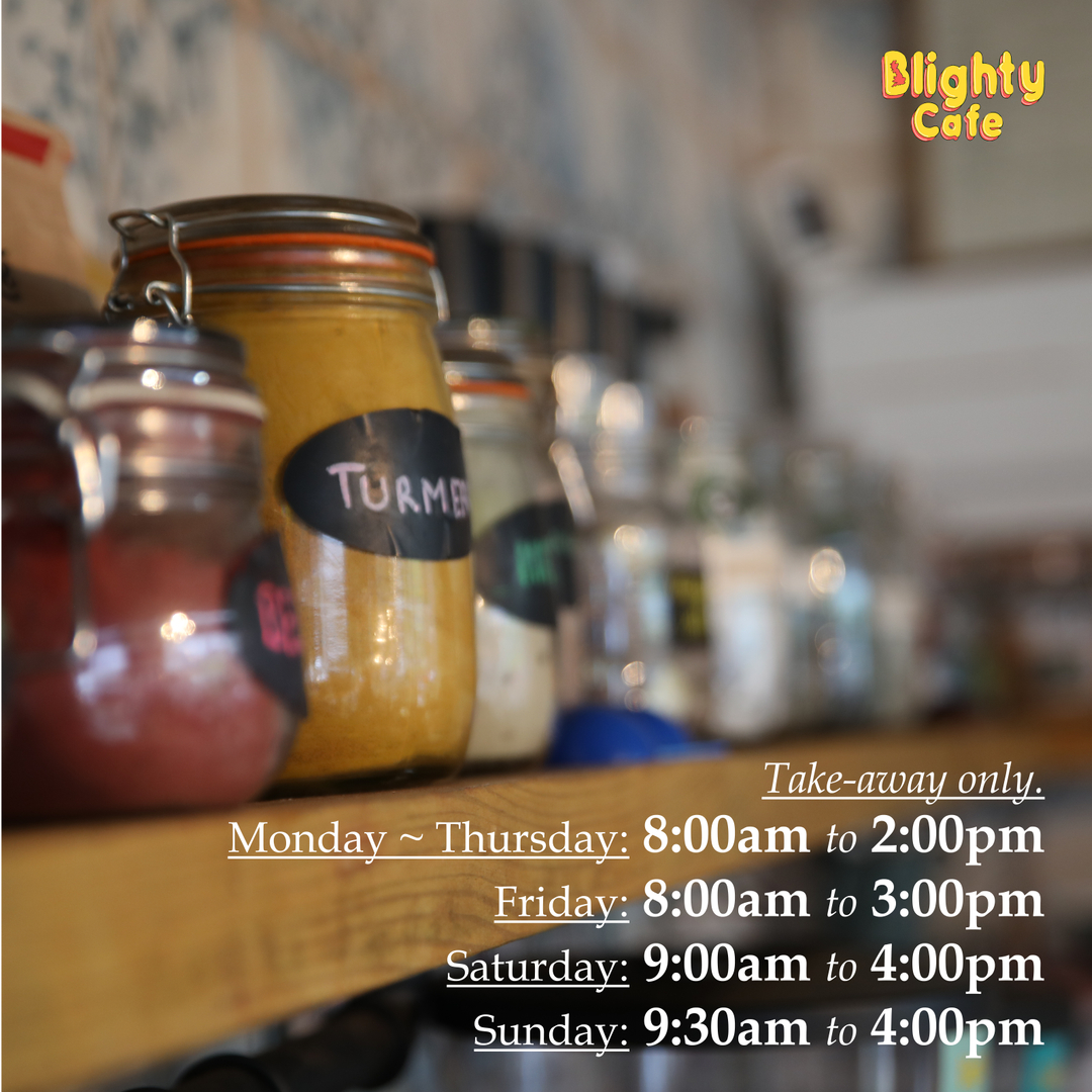 Dear Customers, we are temporarily operating as take-away only.
Monday-Thursday: 8:00am - 2:00pm
Friday: 8:00am - 3:00pm
Saturday: 9:00am - 4:00pm
Sunday: 9:30am - 4:00pm
—————————
🇮🇳 ☕️ Proudly serving our own #Fairtrade, in-house small-batch roasted