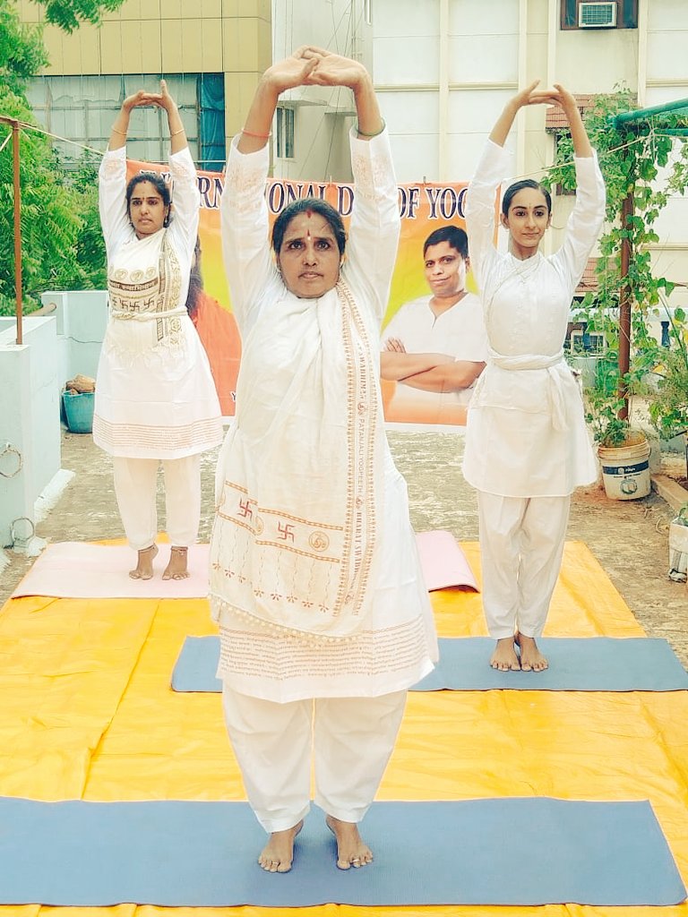 🕉#MyLifeMyYoga #Patanjali # IDY protocol # Tamilnadu