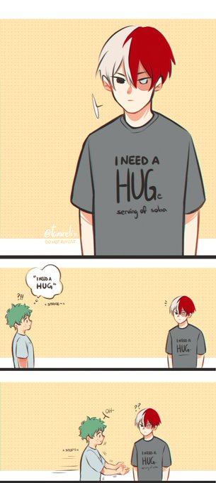 he's in need of many hugs ?!!

#bnha #mha #tododeku 
#todoizu #轟出 