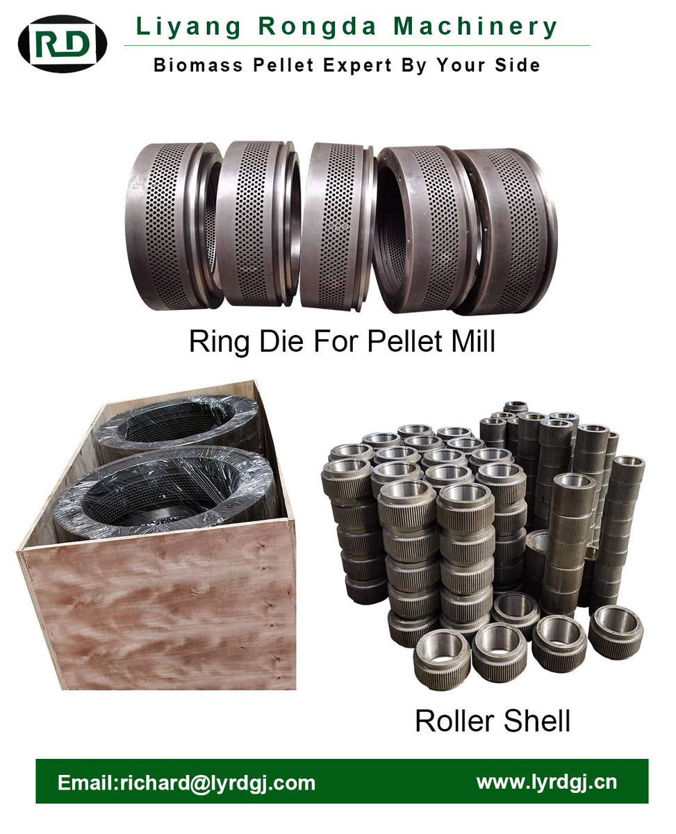 Are you still taking a lot of time to search spare parts of wood pellet mill in the Internet? You can find all kinds of spare parts in Rongda Machinery, and we also can produce unique spare parts by customized.#biomass #woodpellet #woodpelletmill