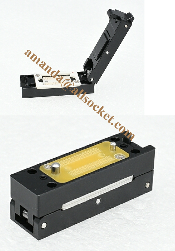 AllsocketSales's tweet photo. ALLSOCKET CUSTOMIZED #DDR78-0.8mm Clamshell Socket(P/N:AS-DDR78-CL-01)#Burn-in IC Testing Adapter, Contact us for product inquiry or detail. https://t.co/VhQH7ASYze