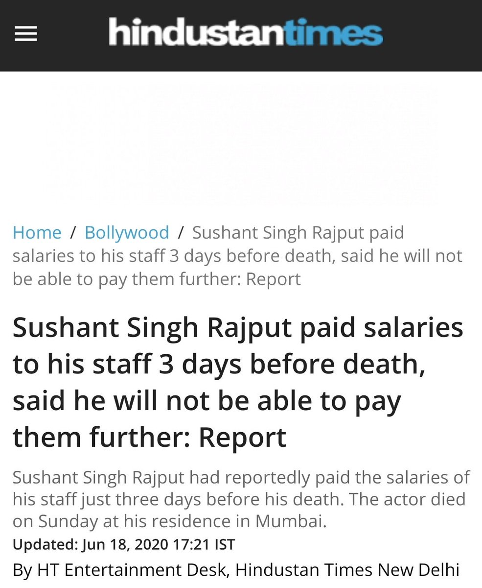 He even paid salary to his staff before committing suicide. He was a beautiful soul and too good for that industry.