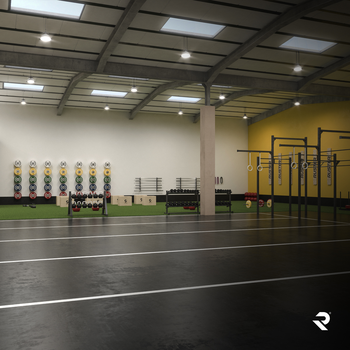 El último #proyecto ‼en el que hemos tenido el placer de trabajar es este pedazo de #instalación #deportiva que abrirá sus puertas el próximo 22 de junio. Cierzo Fitness Club comienza su andadura y lo hace de la mano de nuestros #materiales más🔝🔝#top. 

#SoyRuster #rusterfever