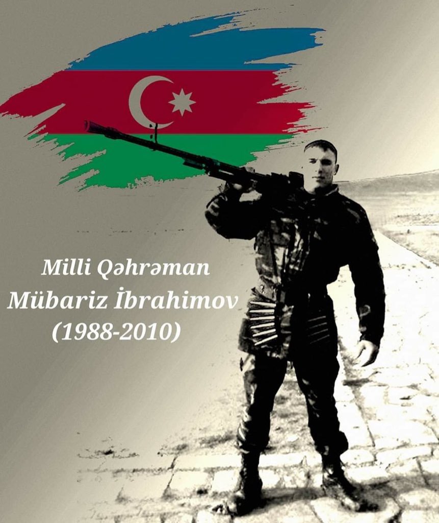 OrtaAsyaDunyasi's tweet photo. 🇦🇿Qəhrəmanlar can verir,
🇦🇿Yurdu yaşatmaq üçün!

Ermeni karakolunu basarak 45 kişinin hakkından gelen, cansız bedenine bile kelepçe vurulacak kadar korkulan kahraman; Mübariz İbrahimov'u şehadetinin yıl dönümünde saygıyla anıyoruz.

https://t.co/uqWORAMIlv