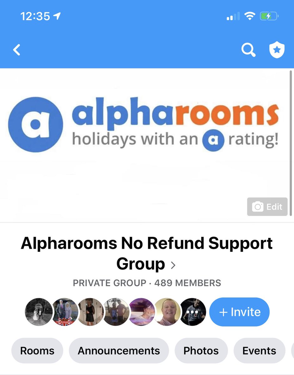 Kraezae's tweet photo. @MartinSLewis We are all waiting on refunds from @alpharooms who are denying customers refunds and credits outright. They’ve closed all their phone lines and take days or don’t bother to reply to emails at all. Can you help? @TeletextHoliday customers too it’s the same company. https://t.co/Q2n1MLVSmv