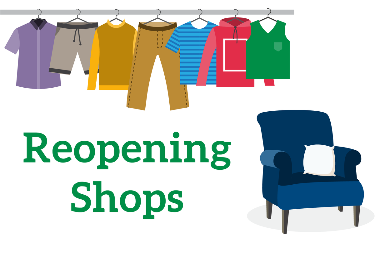 From 22nd June we will be opening some more shops in addition to those that are already open. The following shops are reopening next week: Camden Road Shop in Tunbridge Wells, Five Ashes Furniture Shop, Rusthall Shop and Sevenoaks Furniture Shop. hospiceintheweald.org.uk/shop/shops-reo…