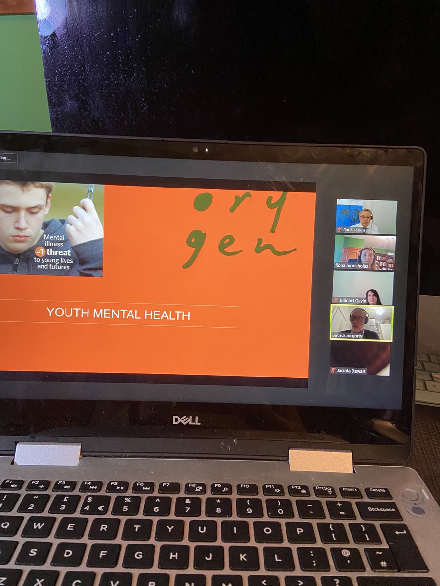 Just about to listen to professor pat mcGorry on youth MH and civid as part of our UCD COVID-19 Friday lunchtime series.