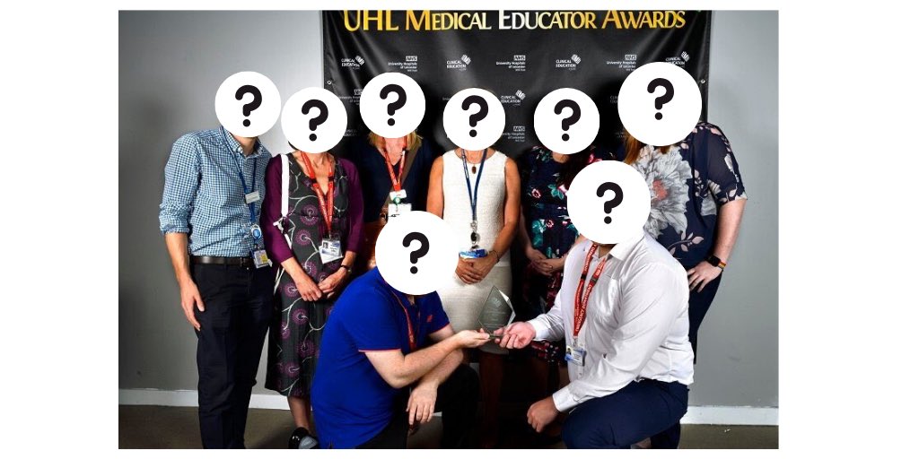 Do you know a team who should win this years ‘Education team’ of the year award? They can only win if they are nominated! #UHLEducatorAwards
