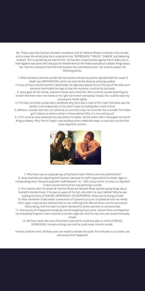 NanduVankam's tweet photo. Please spare your time and read this...
#CBIEnquiryForSushant https://t.co/7Z0ghu7FRN