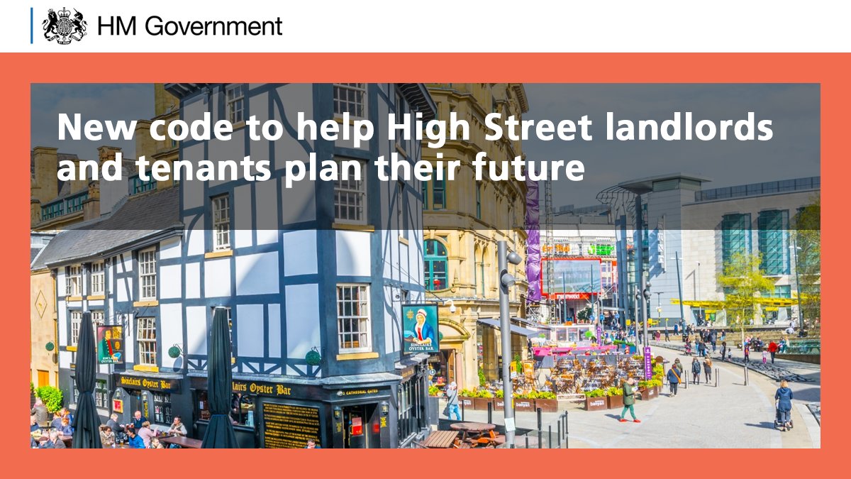 As non-essential retail outlets open their doors this week, we have published a code of practice to help high street businesses map out their plans to bounce back from coronavirus gov.uk/government/new…