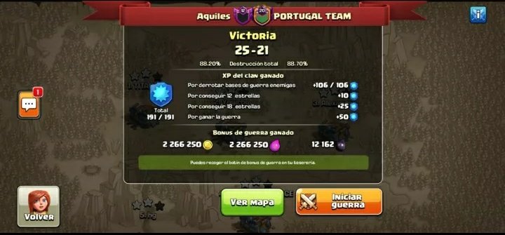 El regreso 🔝 ELITE WAR CLAN