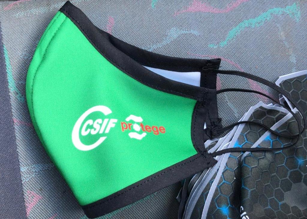 #CSIF Zaragoza lanza su campaña "CSIF Protege", que incluye préstamo de cañones de ozono para entidades y regalo de mascarillas a sus afiliados #CSIFProtege csif.es/node/299727