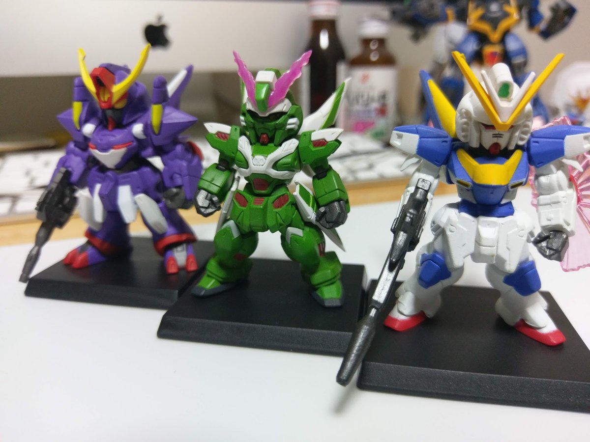 ミノフスキードライブ三銃士を連れて来たよ 