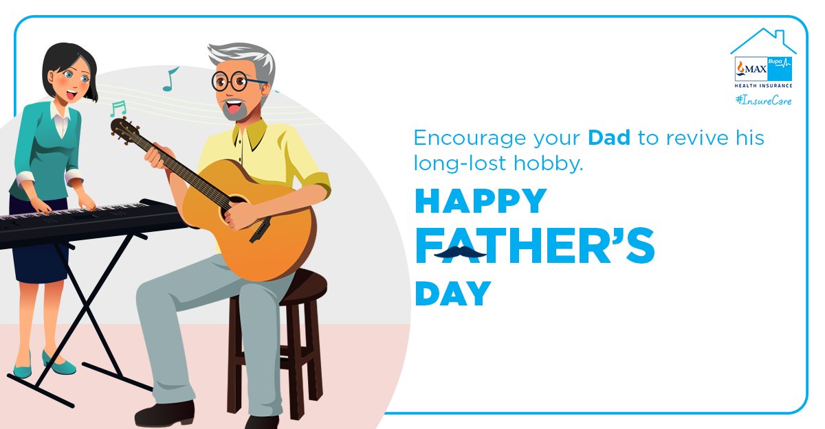 Niva_Bupa's tweet photo. #CommentBelow, how often does your Dad take time out to pursue his interests?
This #FathersDay, encourage him to revive his forgotten hobby, #InsureCare, and secure his health with a holistic health insurance plan. https://t.co/cpLOgCaorY https://t.co/pOTQimQpBr