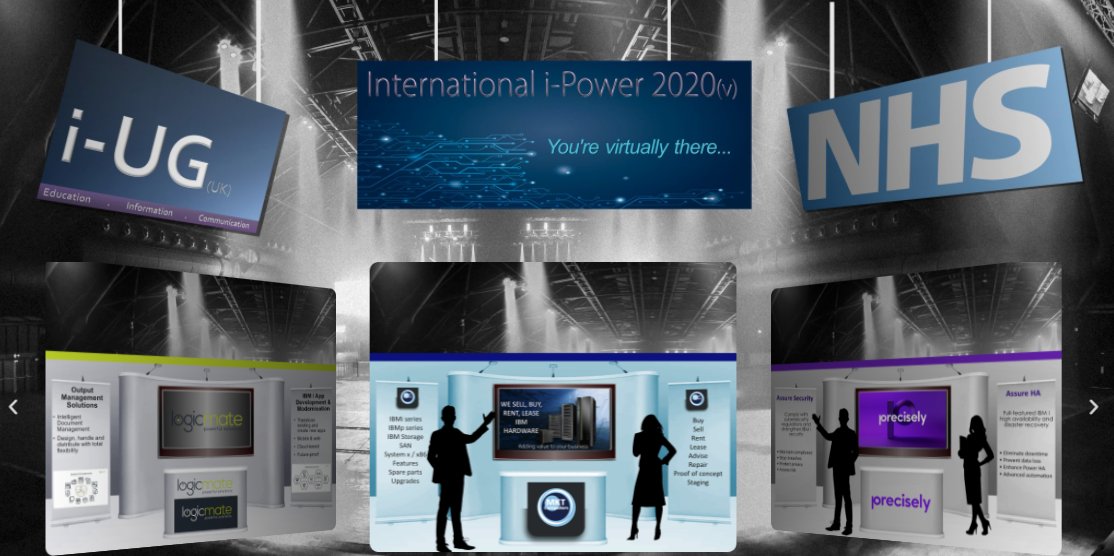 i_ug_uk's tweet image. The International i-POWER Virtual Conference Presentation Rooms are now closed. However, the EXPO is still running. Please take a tour around our sponsor&apos;s booths: bit.ly/3d2clx9

#ipower #iug #ibmicommunity #expohall #sponsors