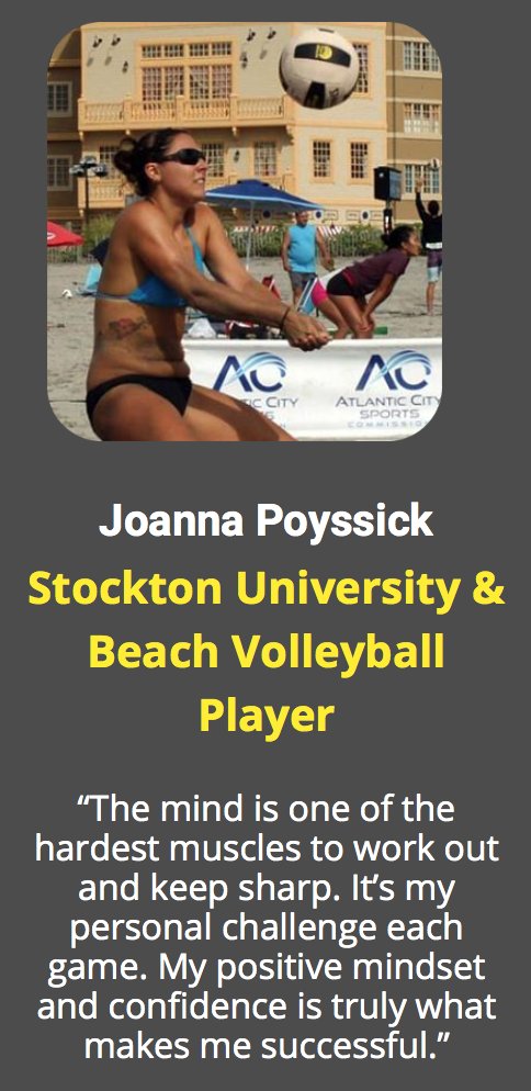 Joanna Poyssick (Stockton University &amp; Beach Volleyball Player)