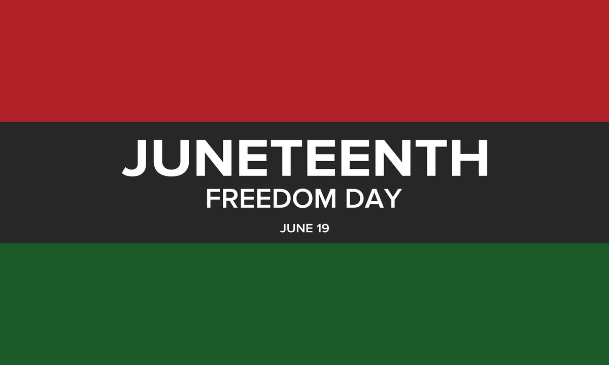 Today we commemorate #Juneteenth, an annual celebration of the end of slavery in the United States. We honor the Americans who paved the road to freedom, many with their lives, &amp; acknowledge the countless roles &amp; contributions that African Americans have given to our country.