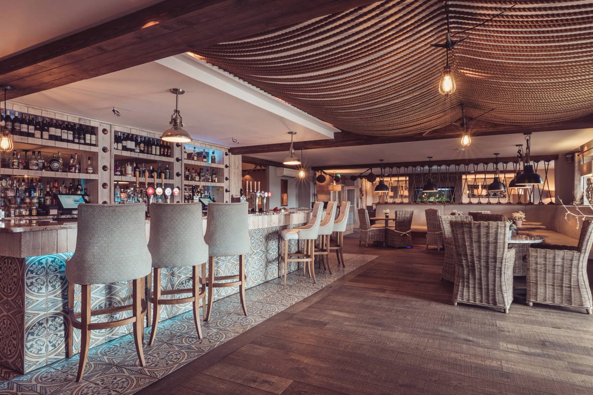 DunesRoanhead's tweet photo. #FridayFeeling Just two weeks until we can welcome you for a relaxing drink &amp; dinner! Enjoy the #sunset over #RoanheadBeach from our Terrace Bar before dining in the Coast Restaurant. Call 01299 461200 or book online 
https://t.co/suOIaIFiUQ
#southlakes #lakeshotel #hospitality https://t.co/7v2AoNtI9g