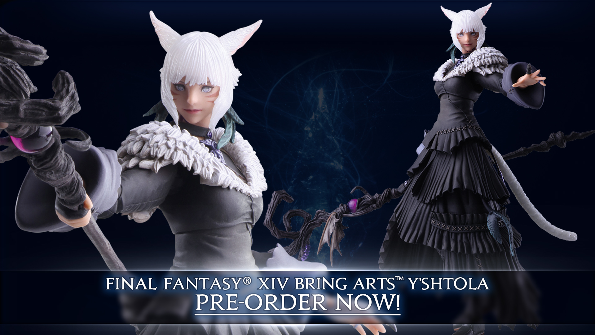 Y'shtola makes her debut in the BRING ARTS figure line, clad in her &q...