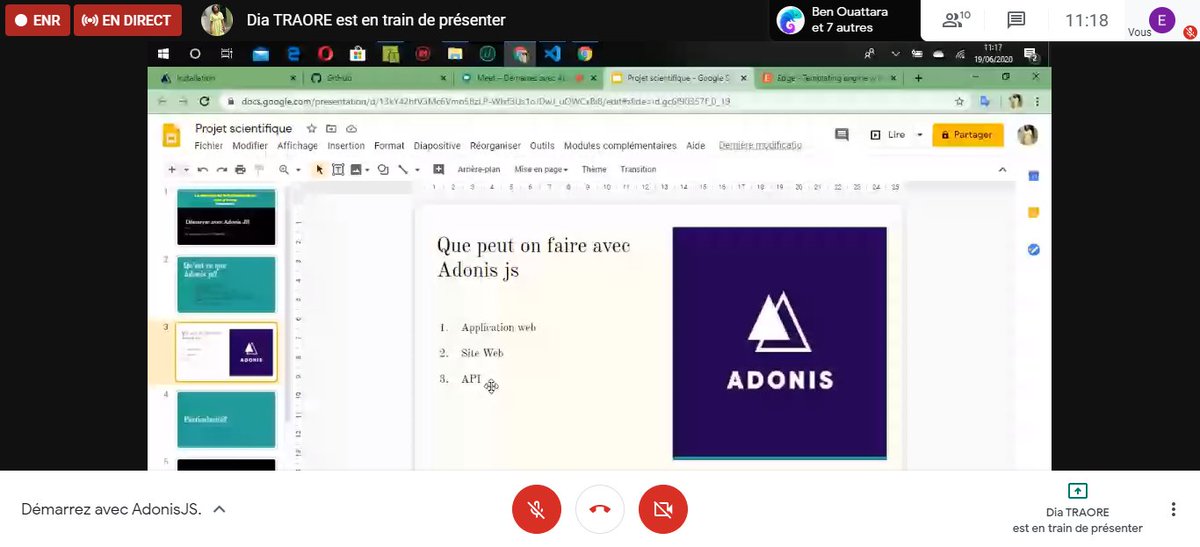 DscEnsit's tweet photo. On a commencé
Thème : Démarrez avec AdonisJs.

Lien : https://t.co/VjdVH2a0bz

#weektechciv @gdgcocody @gdg_bassam
@adonisframework https://t.co/MO2euJqgrz