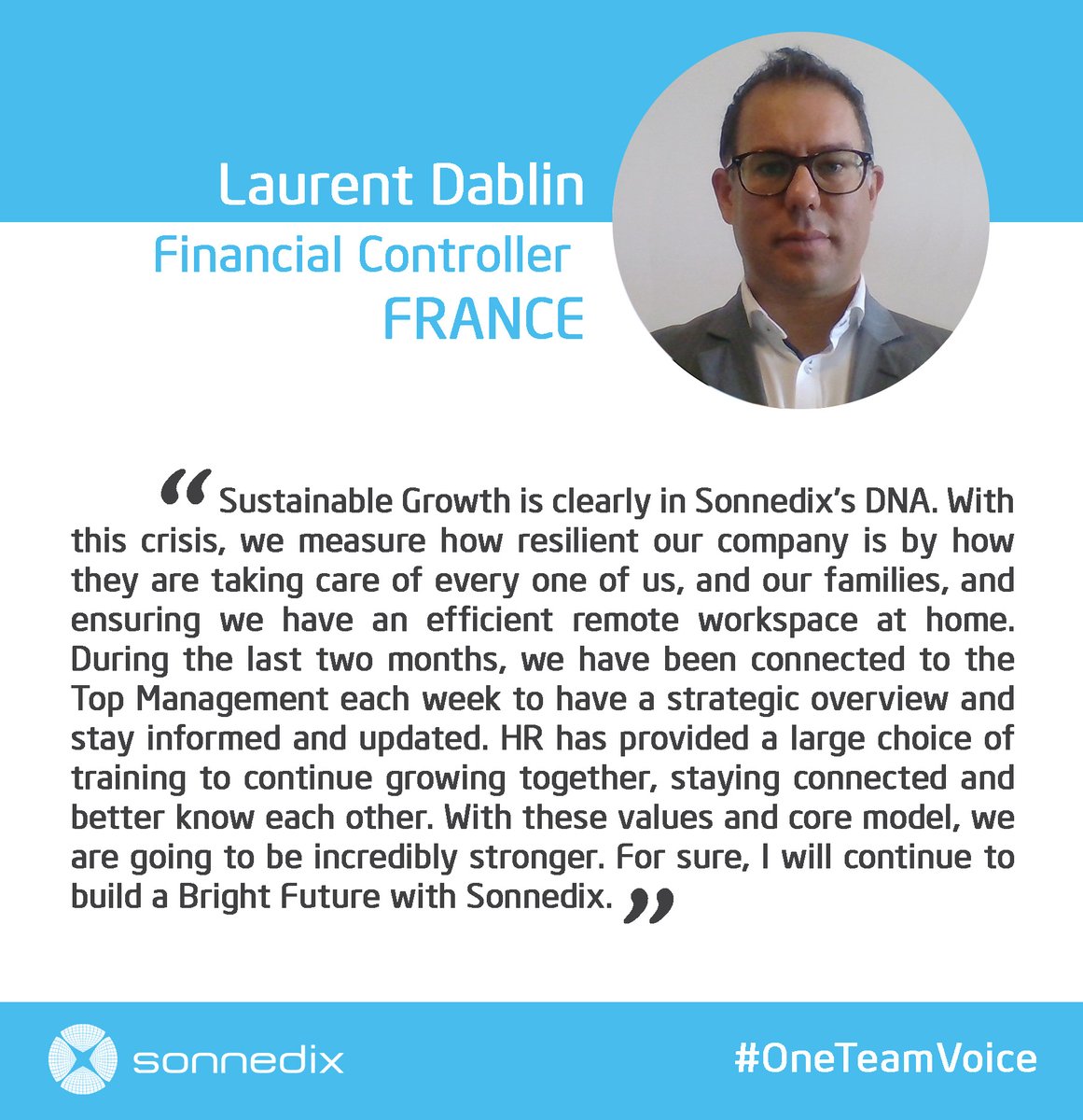Sonnedix's tweet photo. Thank you, Laurent
#Sonnedix #OneTeamVoice #BrightFuture https://t.co/3deRLA9pVP