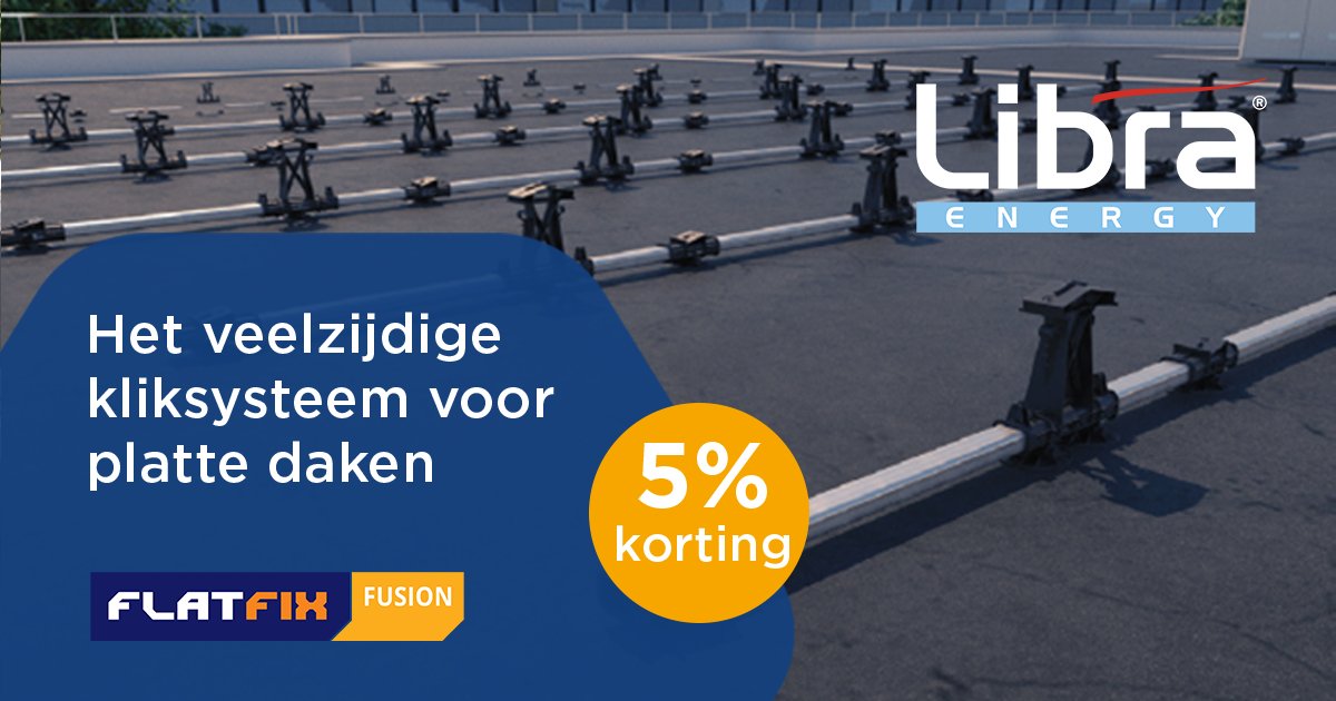 LibraEnergyNL's tweet image. Om jou te helpen tijdens deze uitdagende tijden, hebben wij tijdelijk de prijzen van het #FlatFixFusion montagesysteem van #Esdec met 5% verlaagd.

Bestel nu met korting in onze webshop:
bit.ly/2NbMAA3