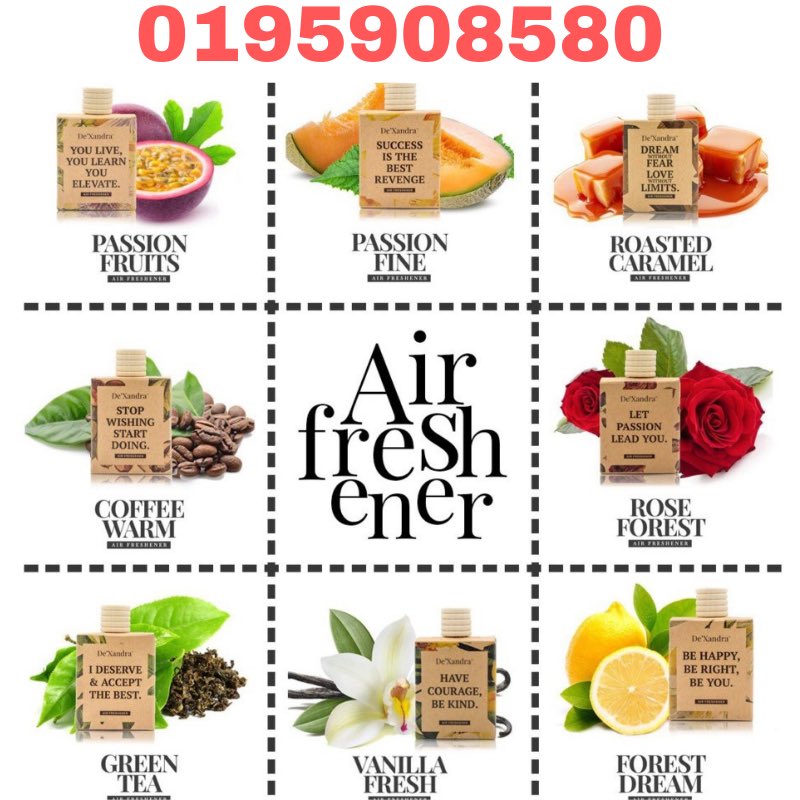 4. Dexandara air freshener. Yang ni terbaik. Letak dalam locker. Bila bukak locker harum semerbak satu bilik. RM10 tahan 2-3bulan  @tweetdexandra