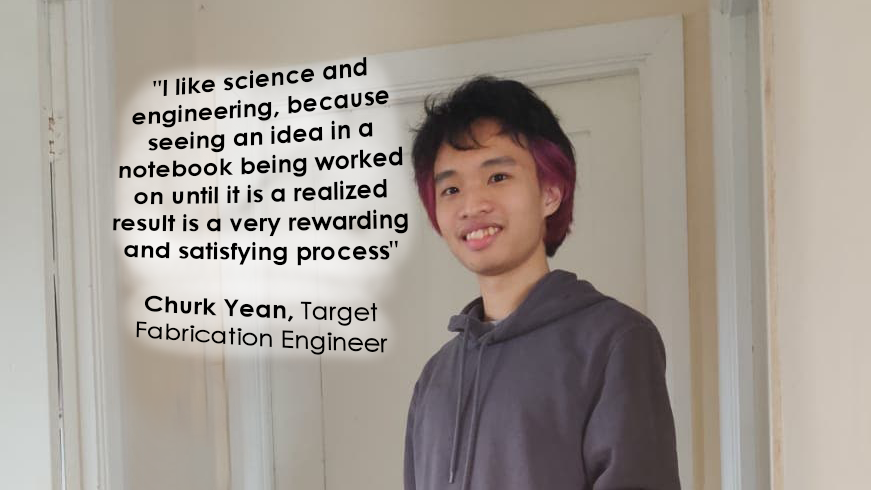 CLF_STFC's tweet photo. This week, we are highlighting Churk as one of our #HumansOfScience. Churk is one of our Placement students here at the CLF. He is part of our Target Fabrication team and works with 3D printers! #HumansOfCLF https://t.co/zMqJmGVVlo