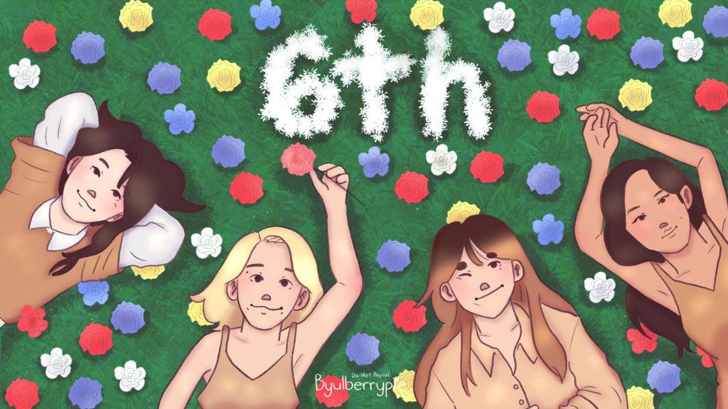 The most beautiful flowers i've ever seen🥺🥺🥺

Thank you for always being my inspiration 
Let's walk this road together❤️

#THANKU_619💚
#마마무6주년축하해
#6YEARS_WITH_MAMAMOO
#4x4everWithMAMAMOO
#NeverLettingMAMAMOOGo
#MAMAMOO #마마무