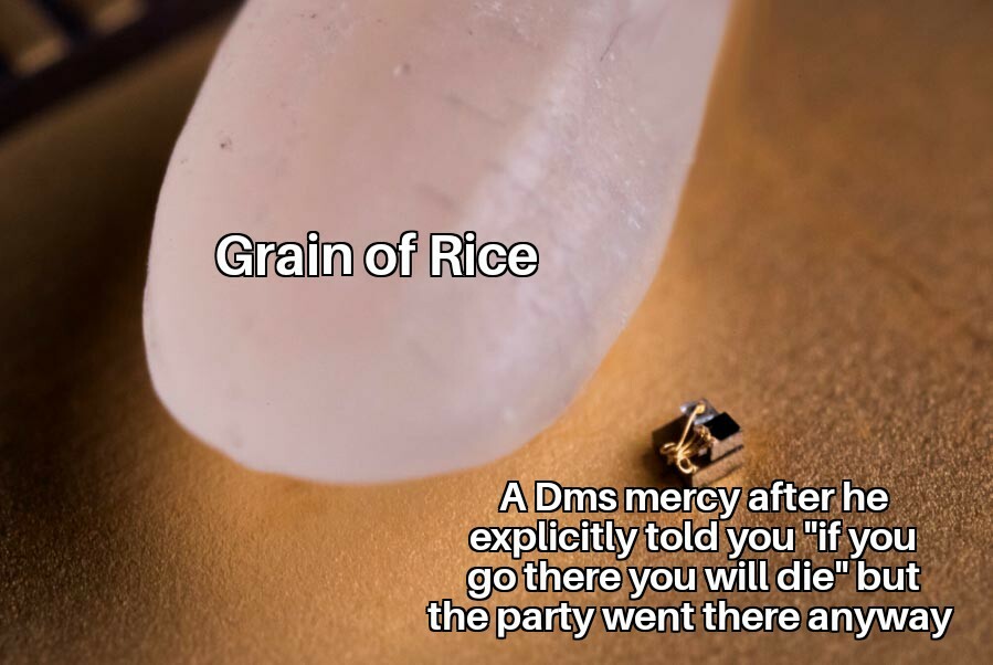epicdndmemes's tweet photo. Very little mercy #rpg #dnd https://t.co/XaqujfcCZC