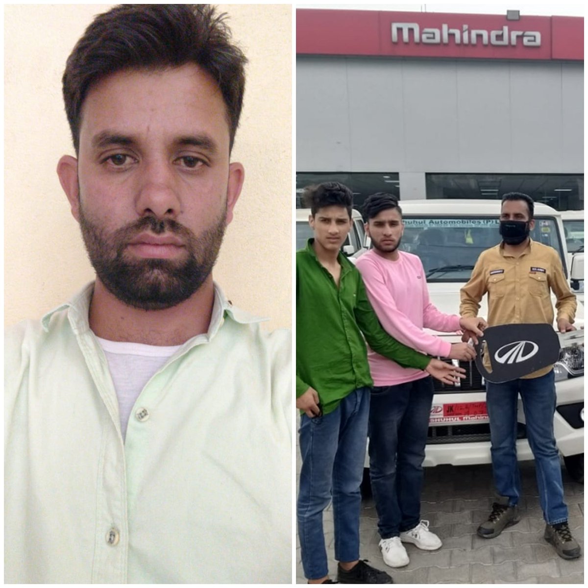 anujmahhajan's tweet photo. Congrats to our Business Facilitator  Mohd Kabir from Rajouri on successfully generated and converted lead of  Mahindra Bolero..💐💐congrats Kabir Ji...#CSC  #CSCJammuandkashmir #HDFCCSC #hdfcbank #CSCRajouri @IAmIrfanhashmi @Shahnaw87075819 https://t.co/HNY3XSSanZ