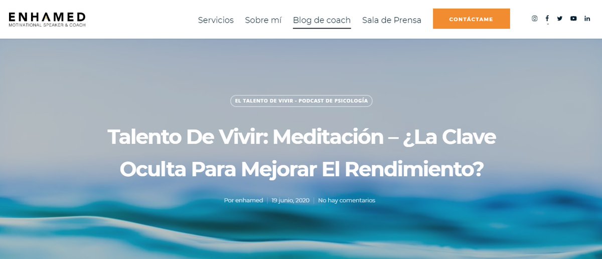 Enhamed's tweet photo. Talento de vivir: Meditación – ¿La clave oculta para mejorar el rendimiento?
https://t.co/kkN11BhExb
@AstolaPablo y yo esperamos haceros "meditar" lo que os contamos en nuestro Podcast de Psicología.
#Enhamed 
#Podcast #Psicología #PodcastPsicología #TalentoDeVivir https://t.co/vUzaRikP8d