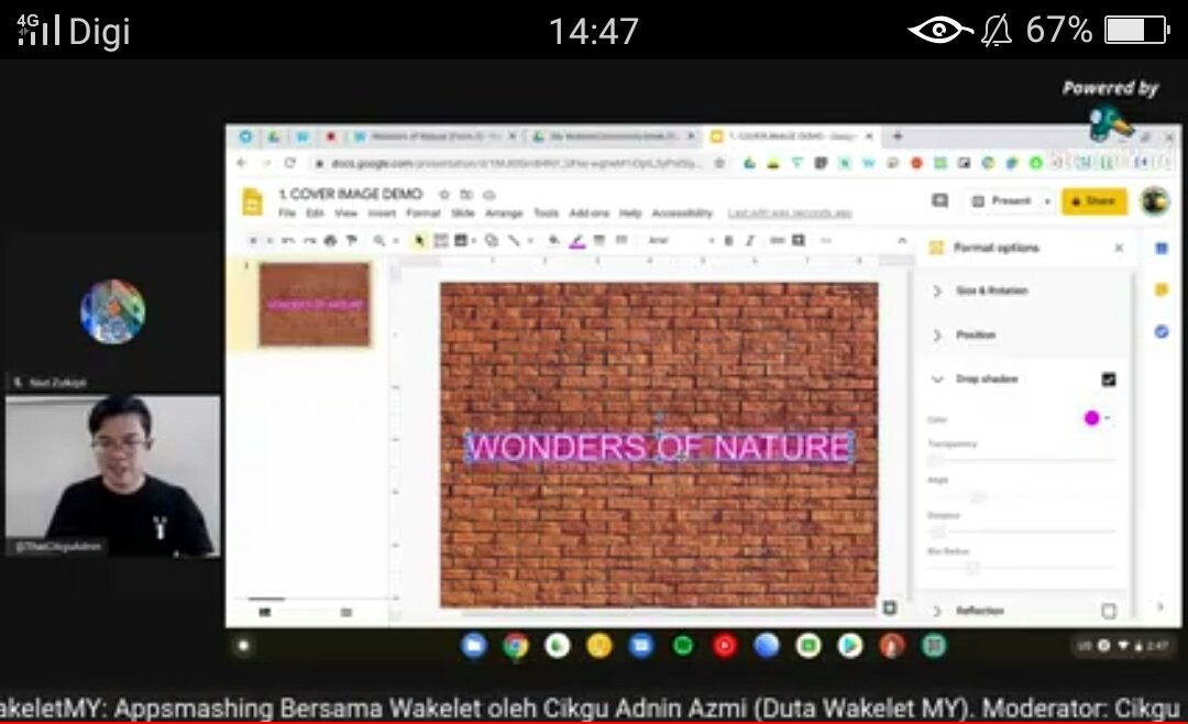 dilegaah's tweet photo. Thanks for the informative webinar about Appsmashing in Wakelet 
#MingguWakeletMY #KomunitiWakeletMY #WakeletWaveMY @wakelet @PendidikDigital @NirmaladeviKan2 https://t.co/AM05ciKUD7