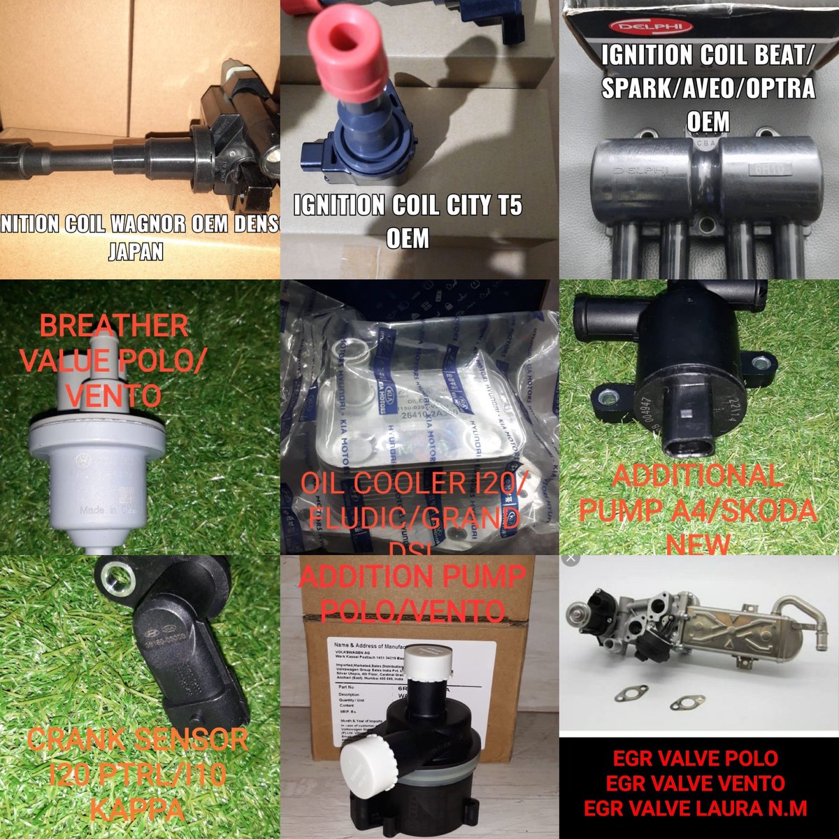ThakurEntrprses's tweet photo. Genuine Spare Parts Available for all the Cars.
#THAKUR_ENTERPRISES #KRTCarCare
#Multi_Brand #Repair #Maintenance #Products #Servicing 
#caraccessories #carornaments #carcareproducts #carinteriors #cars 
For more Details contact @ 9501360007, 9501620007, 8146529510, https://t.co/Q6Z1JsdYLi
