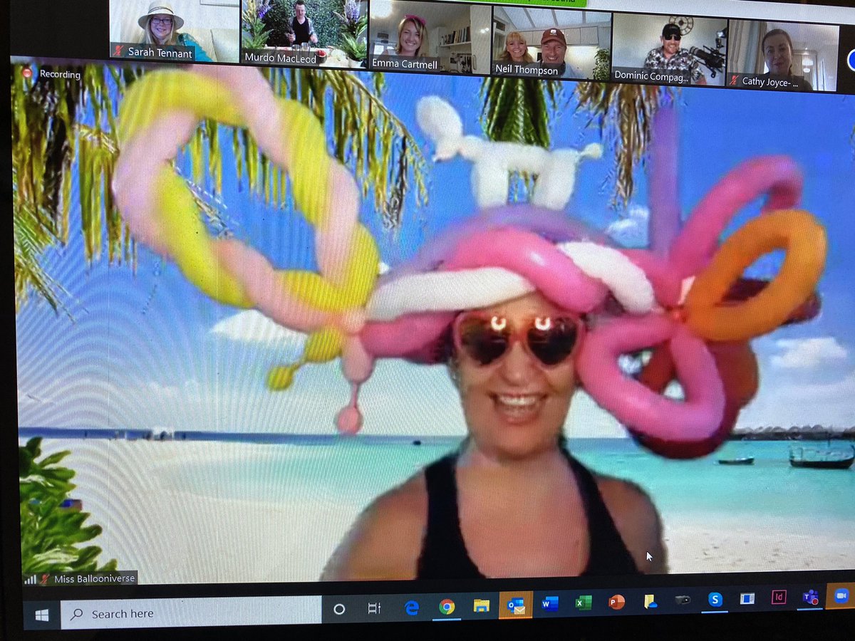 staryourworld's tweet photo. Thank you @Del_Wranglers for another superb #dwlockdown what a fun time everyone had with a trip to Ibiza. So many #eventprofs joined too - we really are a very close and united industry. #eventprofsuk @SarahTennant9 #strongertogether https://t.co/08EHB6PuR8