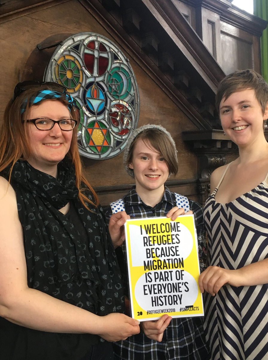 In ordinary times this week would of seen the chapel taking part in <a href="/RefugeeWeek/">Refugee Week 🧡</a> RefugeeWeek by hosting the <a href="/great_together/">Great Get Together</a> . 
Although we can’t be together we still stand in solidarity with #Refugees and Asylum Seekers. 

These are photos from 2018.