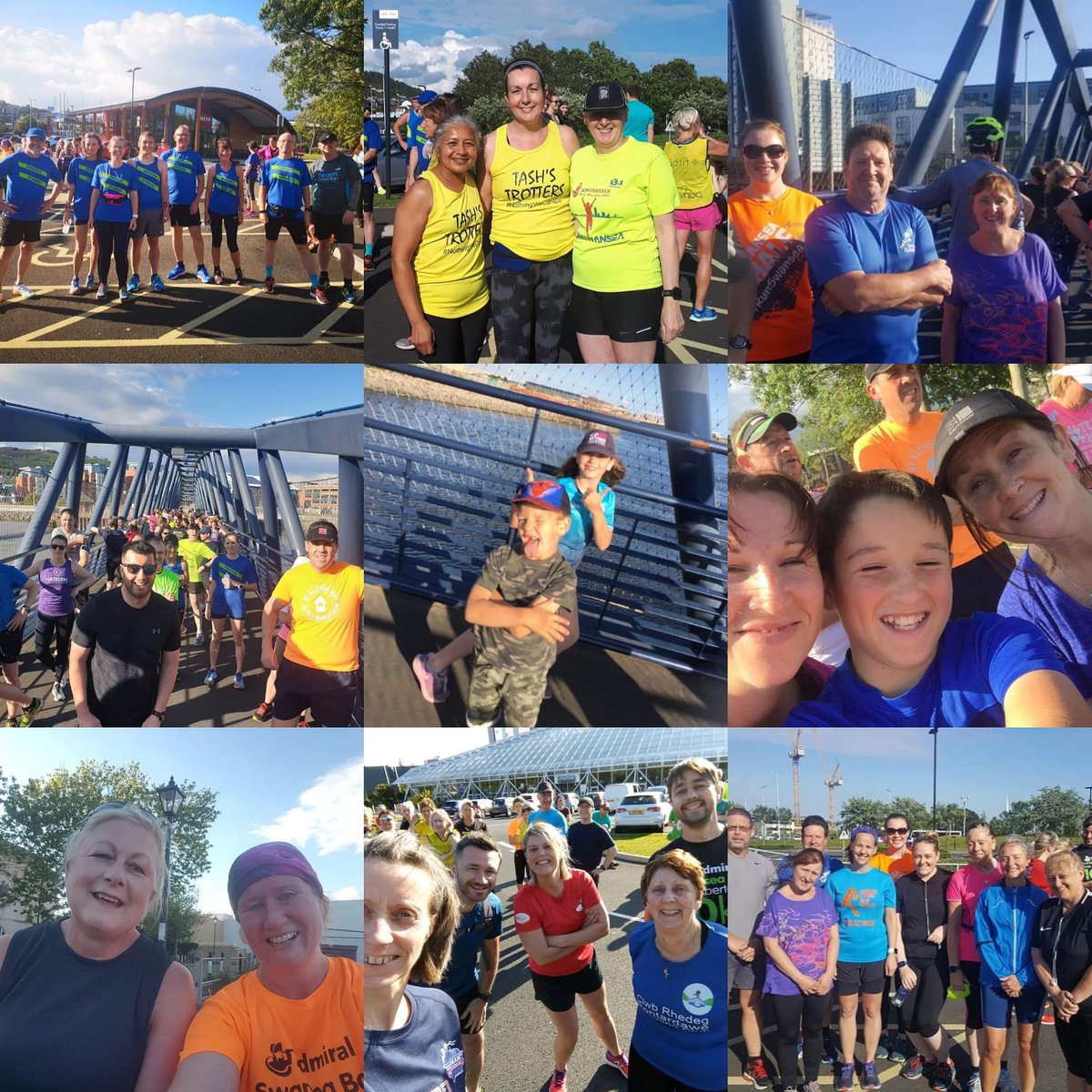A year since our first event! It was amazing seeing so many join us

Alot has changed but this won't stop  us coming together this weekend! 

Enter our virtual run, share your run selfie using #virtualbigsocialrun &amp; you could win a tee 😍 

Sign up here:
irun.wales/the-virtual-bi…