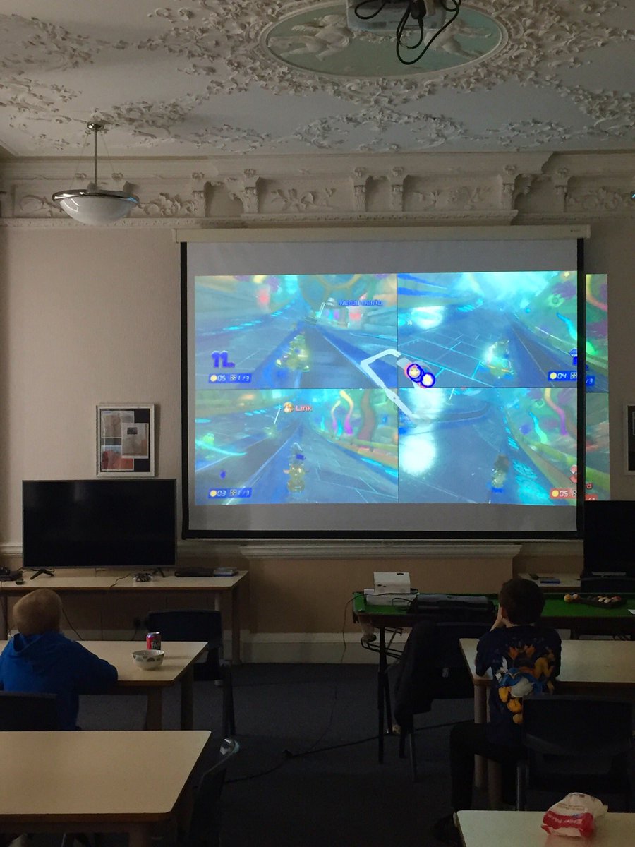 ElemoreForestS1's tweet photo. Couple of snapshots of our pupils on Wednesday. Activities ranged from a Joe Wicks workout to wake us up, baking and researching recipes, to having a mario kart competition! An enjoyable day for pupils and staff #schoolactivities #socialdistancingatschool #elemorehallschool https://t.co/Rz8Eno62Pd