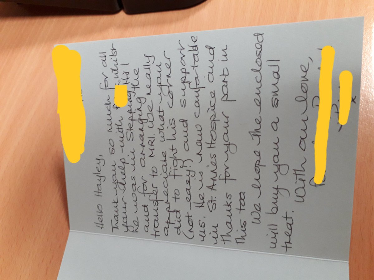 hpb_stockport's tweet image. A heart felt thank you card from one of cancer patients we supported during covid #werehereforyou @GooderSteph @HayleyMarieCat1 @Vicconruth @StockportNHS @GastroNW @BunnageJane